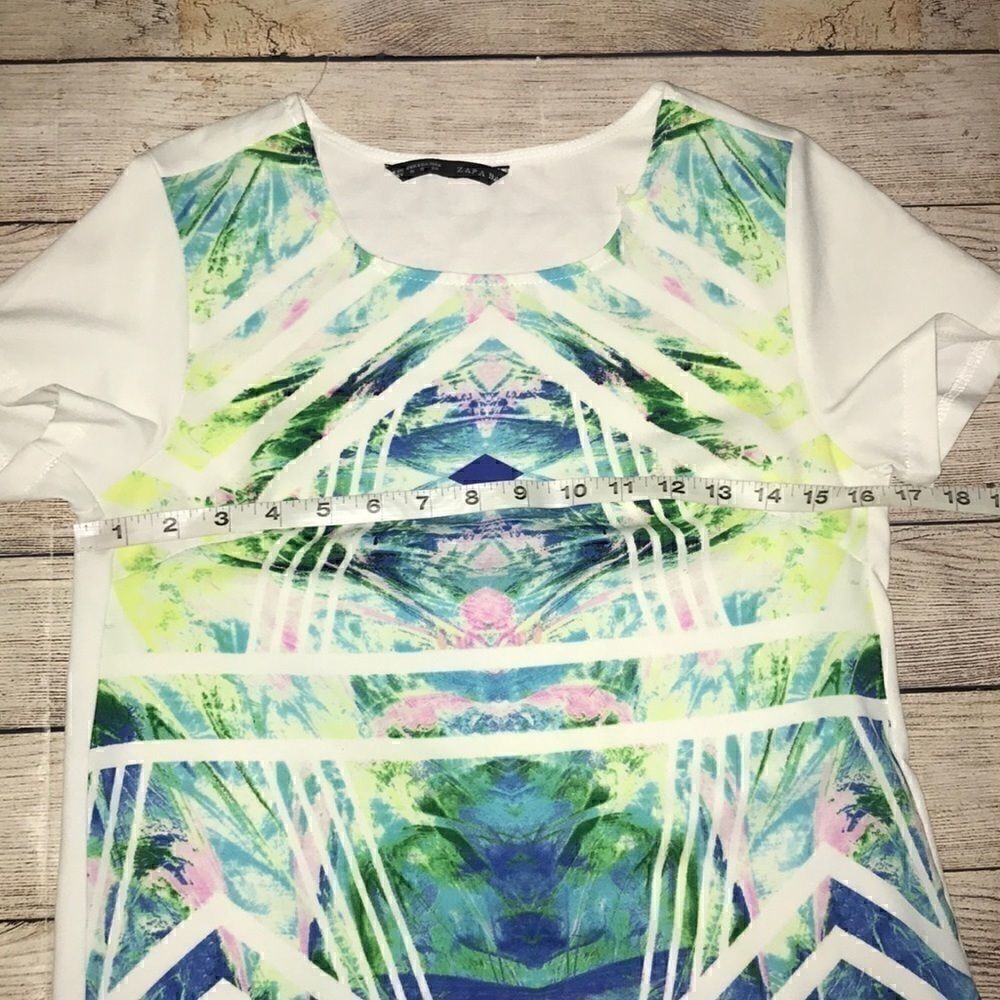 Zapa Basics Abstract Tunic Dress - Picture 6 of 8